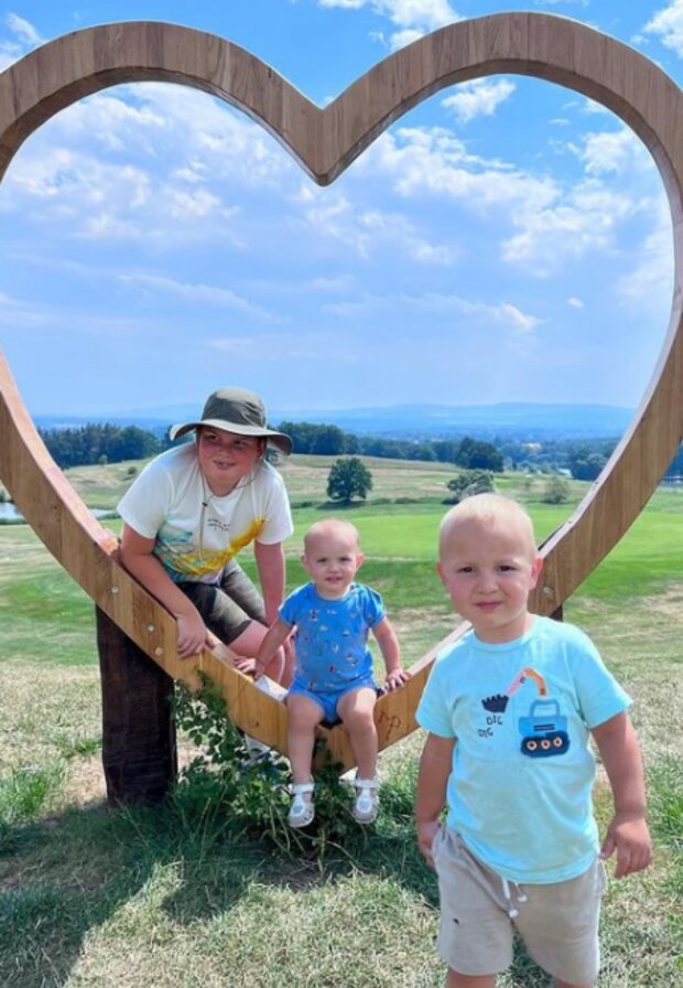 Dětí Ornelly Koktové. Foto: snímek obrazovky Instagram