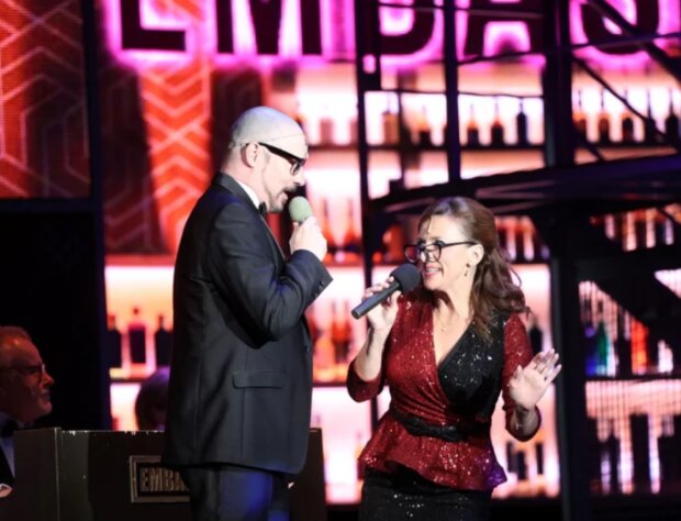 Premiéra muzikálu Láska nebeská. Foto: snímek obrazovky blesk.cz