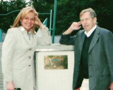 Dagmar Havlová a Václav Havel. Foto: snímek obrazovky Instagram