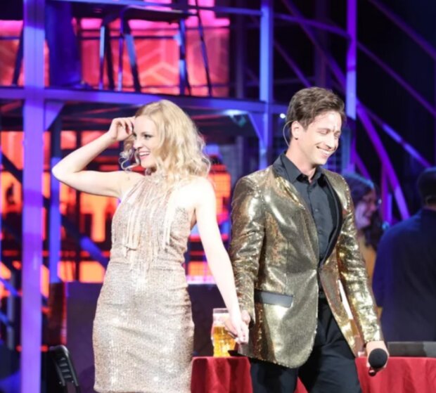 Premiéra muzikálu Láska nebeská. Foto: snímek obrazovky blesk.cz