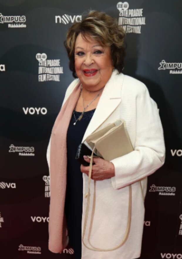 Jiřina Bohdalová. Foto: snímek obrazovky ahaonline.cz