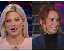 Eva Perkausová  a Táňa Pauhofová. Foto: snímek obrazovky YouTube