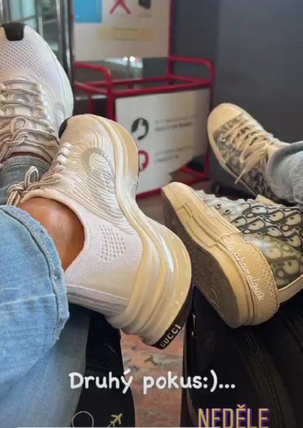 Dara Rolins a Laura. Foto: snímek obrazovky Instagram