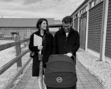 Leoš Mareš a Monika Marešová s dcerou. Foto: snímek obrazovky Instagram