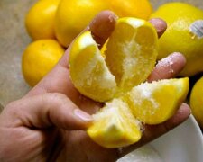 “Nakrájejte citron na čtyři části, ale ať se nerozdělí. Posypte je solí a dejte do kuchyně”