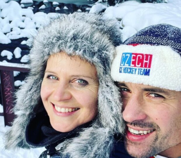Tomáš Plekanec a Lucie Šafářová. Foto: snímek obrazovky ahaonline.cz