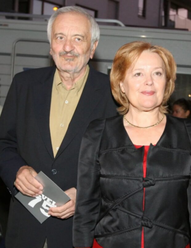 Magda Vášáryová a Milan Lasica. Foto: snímek obrazovky ahaonline.cz