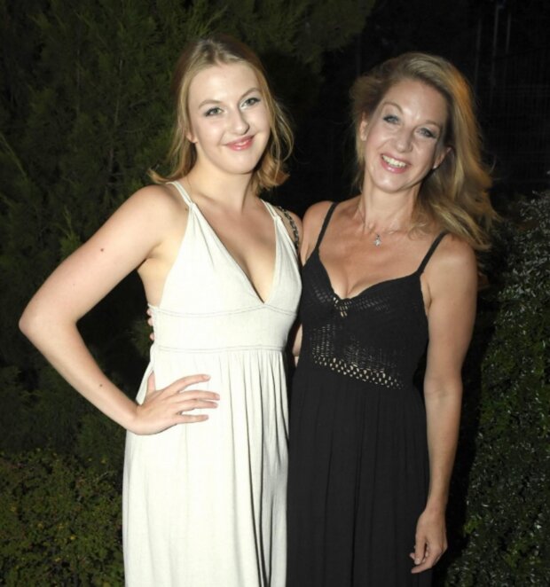 Sabina Laurinová a dcera. Foto: snímek obrazovky super.cz