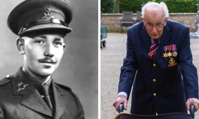 99letý britský veterán nasbíral 12 milionů liber na podporu zdravotnictví a za pár dní se stál národním hrdinou