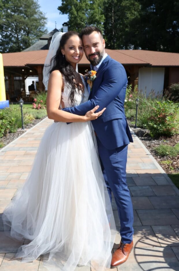 Svatba Vaška Noida Bárty. Foto: snímek obrazovky blesk.cz