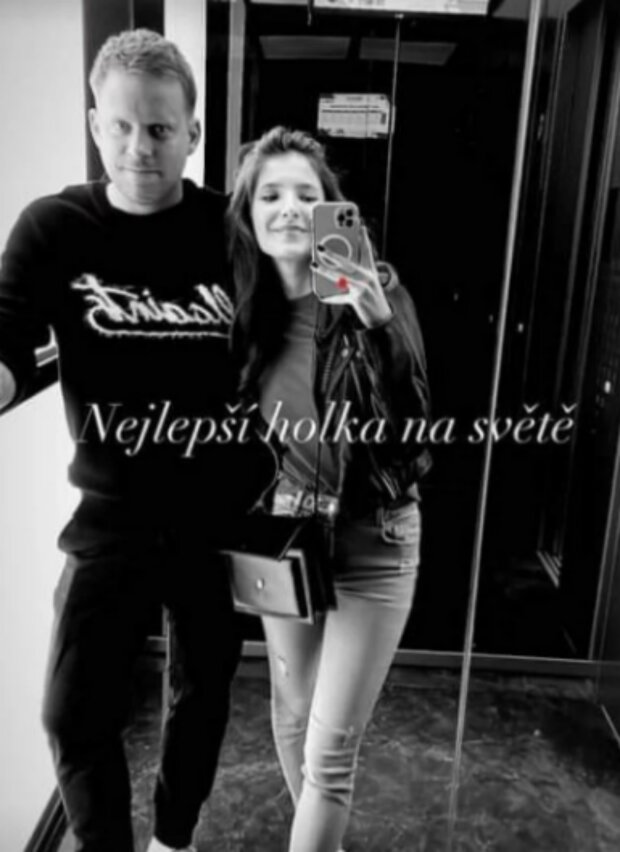 Jakub Prachař a Sára Sandeva. Foto: snímek obrazovky Instagram
