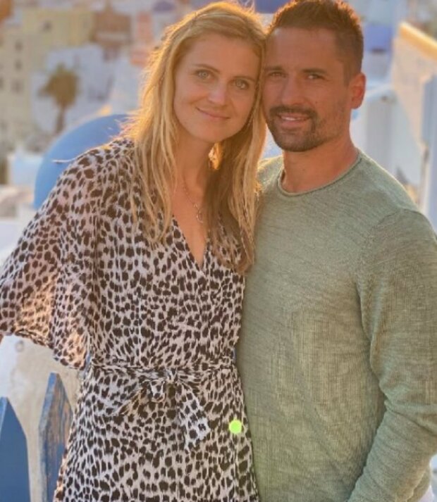 Tomáš Plekanec a Lucie Šafářová. Foto: snímek obrazovky extra.cz