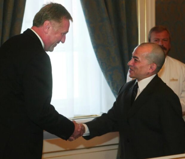 Norodom Sihamoni. Foto: snímek obrazovky ahaonline