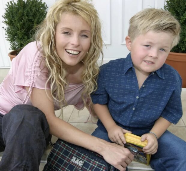 Artur Štaidl s maminkou. Foto: snímek obrazovky ahaonline.cz