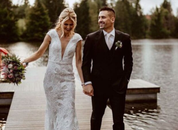 Tomáš Plekanec a Lucie Šafářová. Foto: snímek obrazovky extra.cz