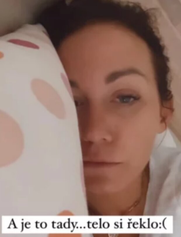 Agáta Hanychová. Foto: snímek obrazovky Instagram