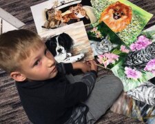 Jak devítiletý chlapec pomáhá útulku pro zvířata kreslením domácích mazlíčků