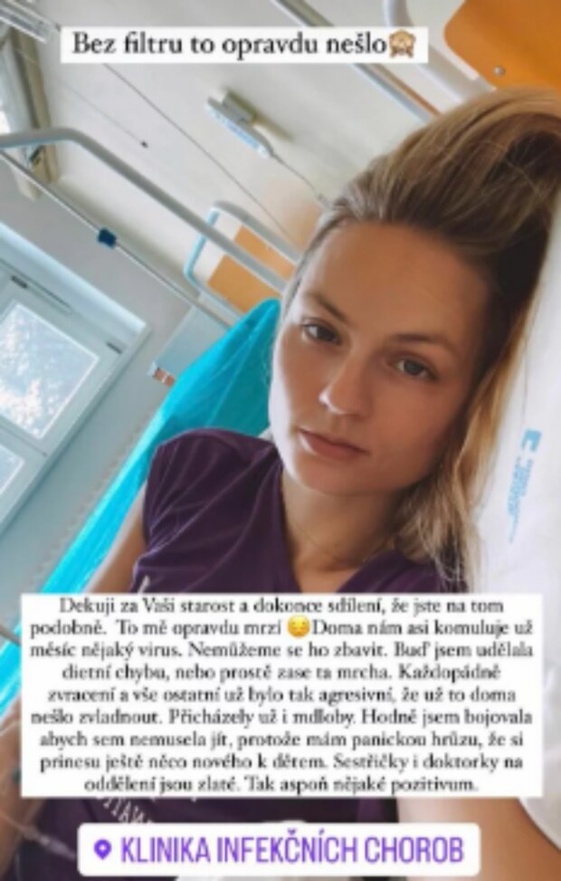 Tereza Fajsková. Foto: snímek obrazovky Instagram