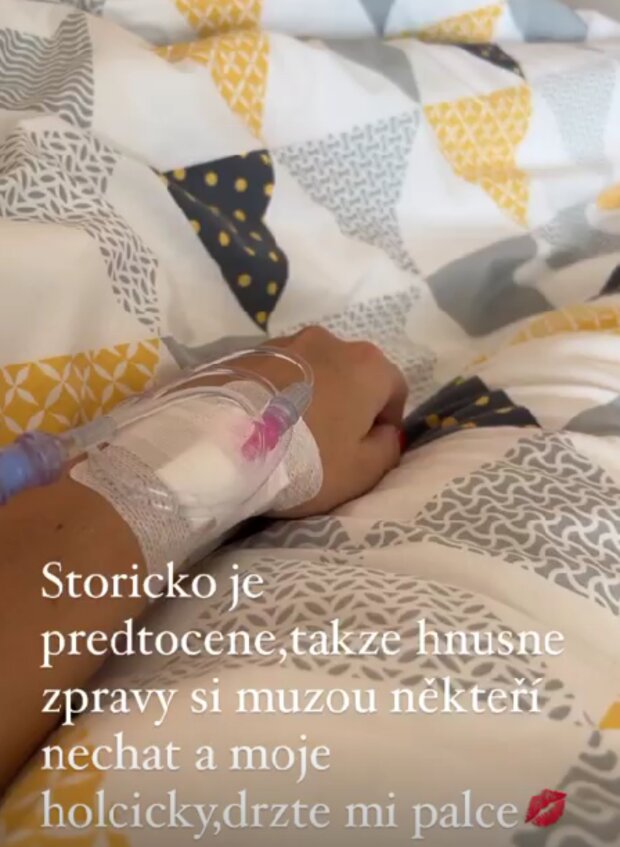 Agáta Hanychová. Foto: snímek obrazovky blesk.cz