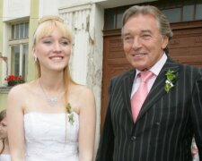Lucie Kovaříková a Karel Gott. Foto: snímek obrazovky YouTube