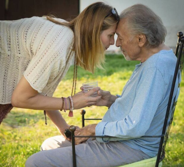 Karel Gott a Ivana Gottová. Foto: snímek obrazovky blesk.cz