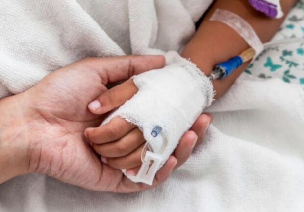 Dítě. Foto: snímek obrazovky 5.ua